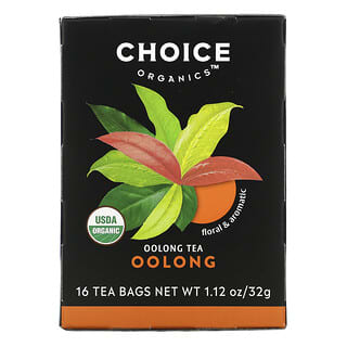 Choice Organic Teas, Té Oolong, Oolong, 16 bolsitas de té, 32 g (1,12 oz)