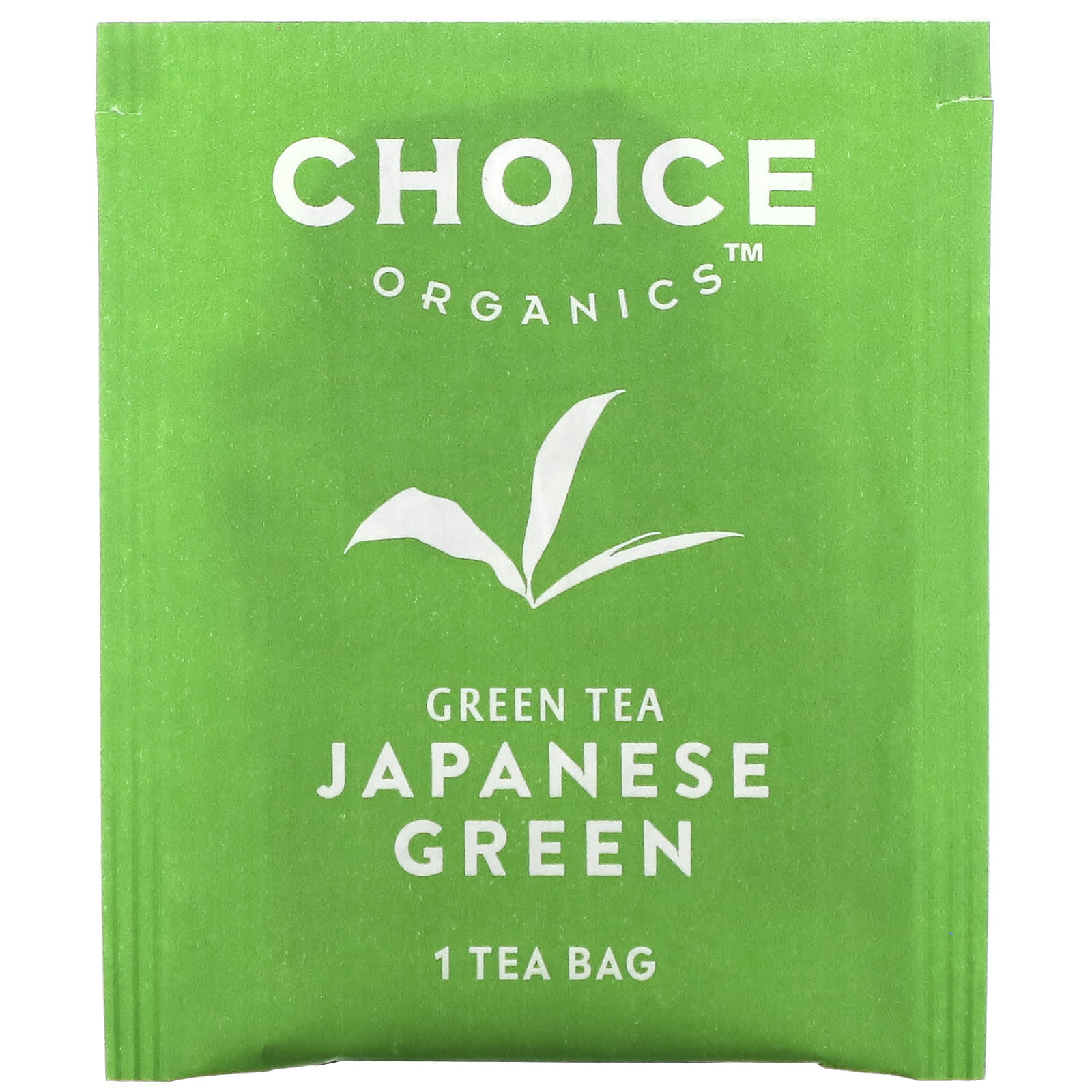 Choice Organic Teas, Green Tea, Japanese Green, 16 Tea Bags, .92 oz (26 g)