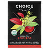 Choice Organics, 허브 티, 루이보스, 카페인 무함유, 티백 16개, 32g(1.12oz)