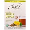 Wellness Teas, Organic, Simply Detox, 16 Tea Bags, 0.85 oz (24 g)