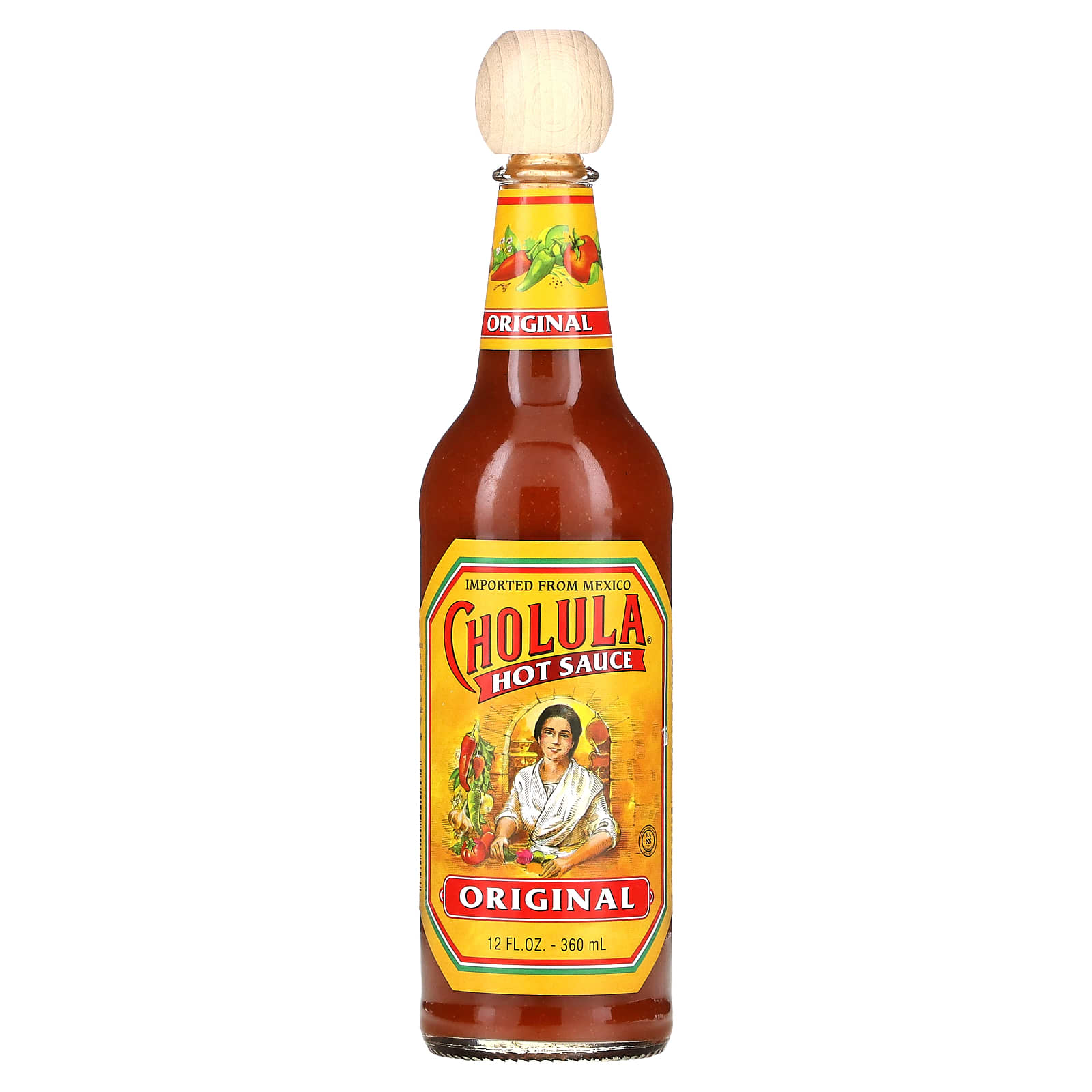 Cholula, Hot Sauce, Original, 12 fl oz (360 ml)