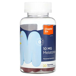 Chapter Six, Melatonin, 10 mg, 30 Gummies  
