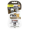 Flex 5، ماكينات حلاقة للرجال للاستخدام مرة واحدة، 2 ماكينة حلاقة