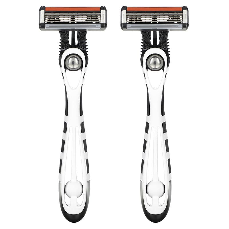 Flex 5（フレックス5）、男性向けディスポーザブルレーザー、カミソリ2個
