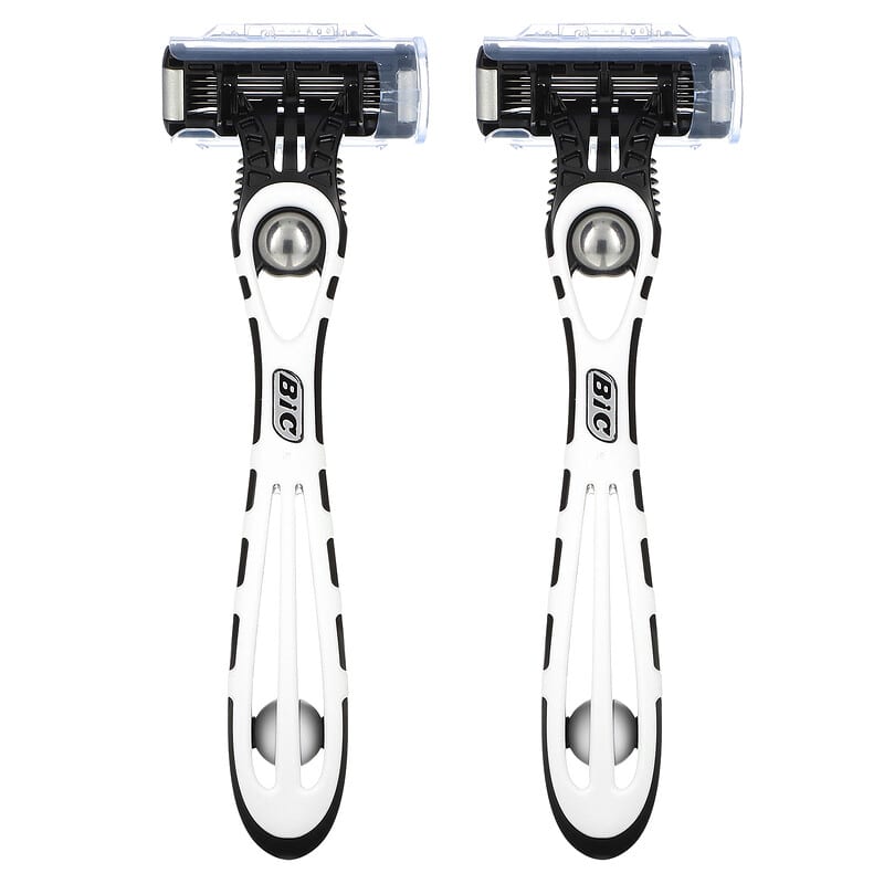 Flex 5（フレックス5）、男性向けディスポーザブルレーザー、カミソリ2個