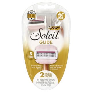 BIC, Soleil Glide, 일회용 면도기, 면도기 2개