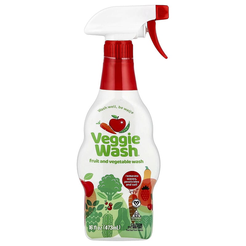 Veggie Wash®, Meyve ve Sebze Yıkama Solüsyonu, 473 ml