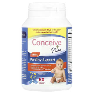 Conceive Plus, 男性生育支持，60 粒素食胶囊