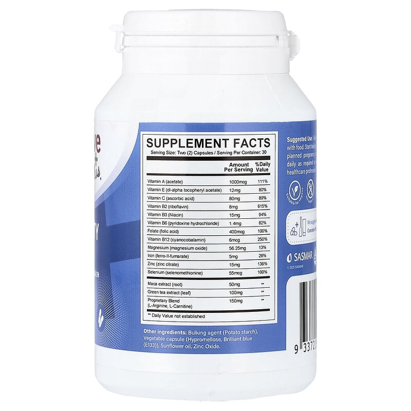 l leucine l carnitine and creatine FertilAid & FH PRObiotic for Men Combo, Male Fertility Supplement with  Probiotics for Sperm Health Count, 6 Probiotic Strains Plus Maca/L-Carnitine/CoQ10  to Target Fertility in Saudi Arabia main image 1