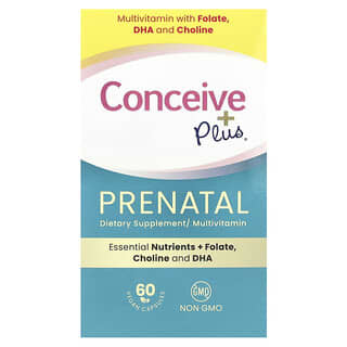 Conceive Plus, 产前，60 粒全素胶囊