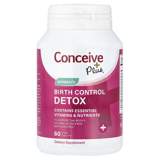 Conceive Plus, Kadınlar İçin Doğum Kontrol Detoksu, 60 Kapsül