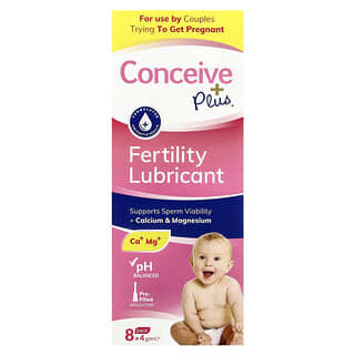 Conceive Plus, Lubricante para la fertilidad, 8 paquetes, 4 g cada uno