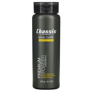 Chassis, Man Care, Premium Powder, Unscented,  4.4 oz (125 g)