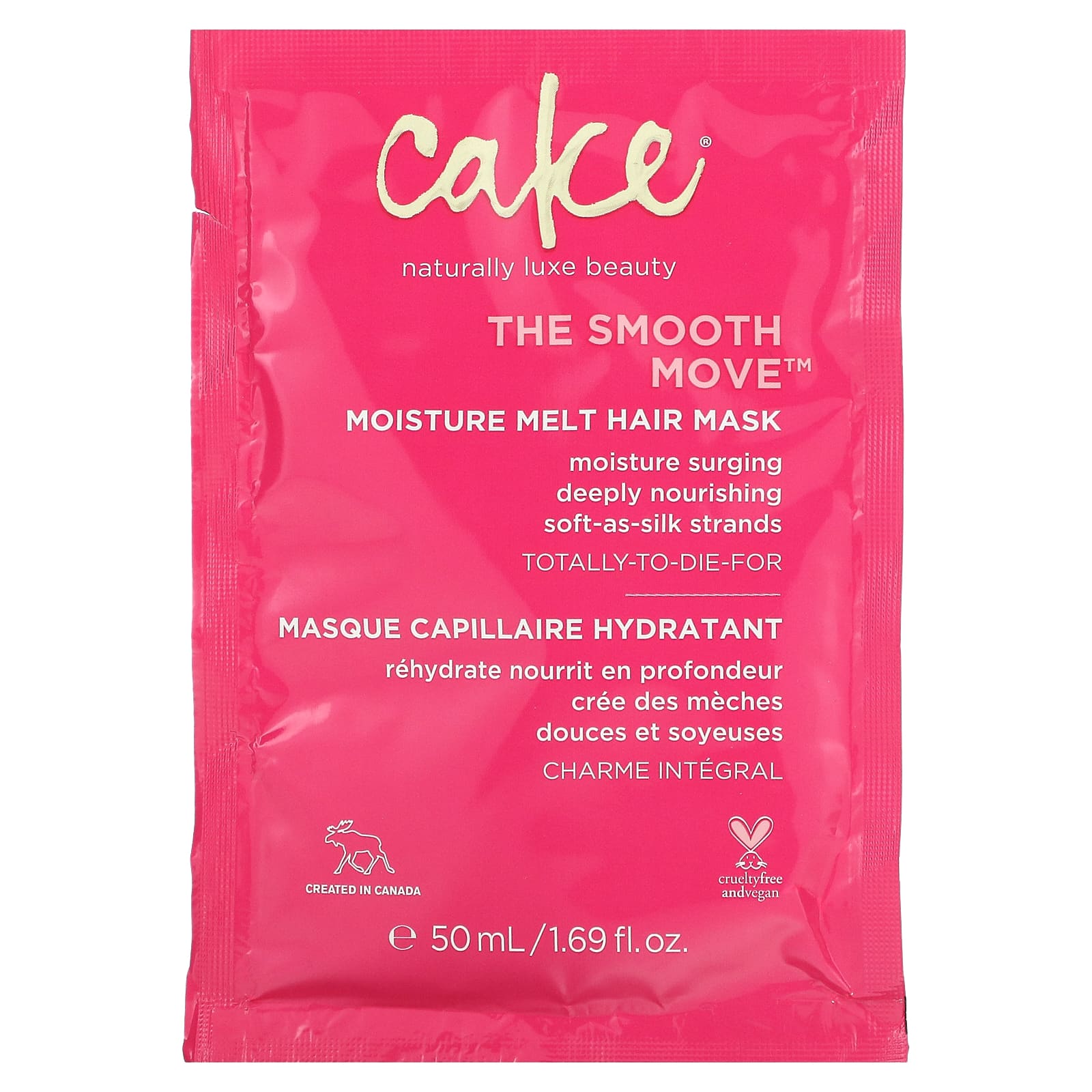 Cake Beauty, The Smooth Move, Moisture Melt Hair Mask, 1.69 fl oz (50 ml)