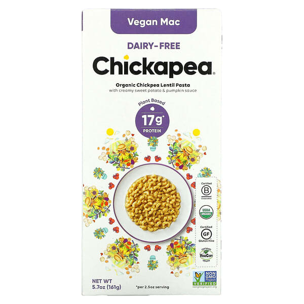 Chickapea‏, Vegan Mac, Dairy Free, 5.7 oz (161 g)