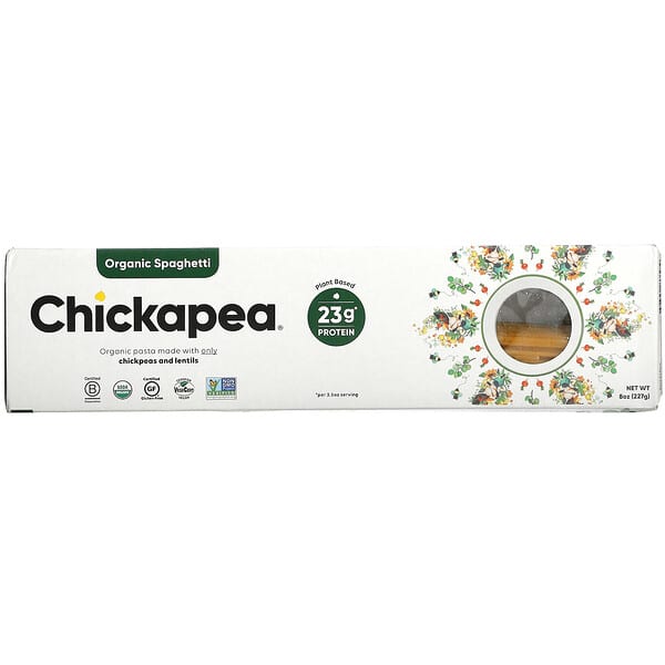 Chickapea, Espaguete Orgânico, 227 g (8 oz)