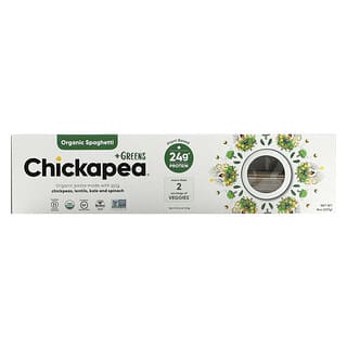 Chickapea, органічні спагеті та зелень, 227 г (8 унцій)