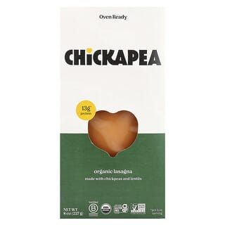 Chickapea, Lasaña orgánica, 227 g (8 oz)