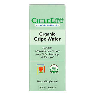 Childlife Clinicals, Organic Gripe Water, 59 ml (2 fl. oz.)