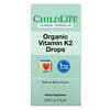 Organic Vitamin K2 Drops, Natural Berry Flavor , 0.25 fl oz (7.5 ml)