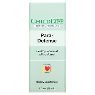 Childlife Clinicals, Para-Defense, здоровая кишечная микробиома, 59 мл (2 жидк. Унции)