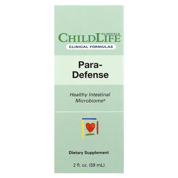 ChildLife Clinicals, Para-Defense，兒童腸胃調理補充劑，2 液量盎司（59 毫升）