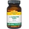 L-Carnitine Caps, 500 mg, 60 Vegan Caps