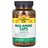 Max-Amino Cápsulas, Com Vitamina B-6, 180 Cápsulas Vegetais