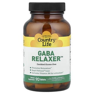 Country Life, GABA relaxer, 90 tablet