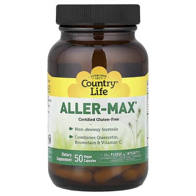 Country Life, Aller-Max®, 50 Vegan Capsules