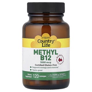 Country Life, Methyl B12, Beere, 120 Lutschtabletten