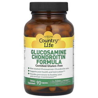 Country Life, Formule glucosamine et chondroïtine, 90 Gélules