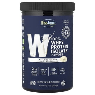 Biochem, 100% syrovátkový izolovaný protein, přírodní, 350 g