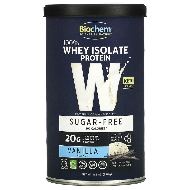 Whey Protein Isolate Creamy Vanilla – 1lb
