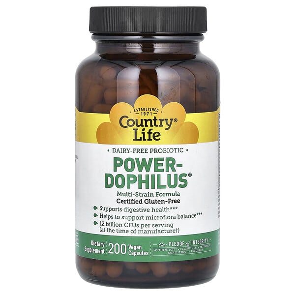 Country Life, Power-Dophilus, 베지 캡슐 200정