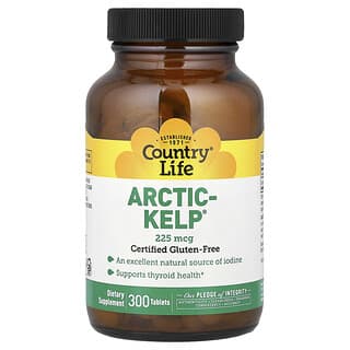 Country Life, Arctic-Kelp®, 225 mcg, 300 Tablets