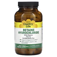 AnzeigeBetain HCl - 650 Mg - Nahrungsergänzungsmittel