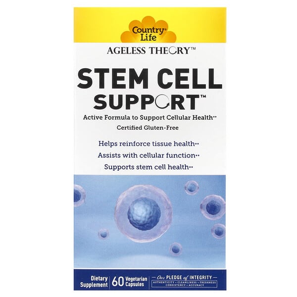 Country Life Ageless Theory, Stem Cell Support, 60 Vegetarian Capsules