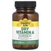 Dry Vitamin A, 3,000 mcg (10,000 IU), 100 Tablets