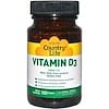Vitamina D3, 1000 UI, 100 cápsulas gelatinosas
