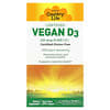 Сертифицированный веганский витамин D3, 125 мкг (5000 МЕ), 30 веганских мягких таблеток