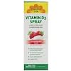 Vitamin D3 Spray, Strawberry Flavor, 2,000 I.U. (50 mcg), 150 Ingestible Sprays, 0.81 fl oz (24 ml)