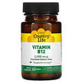 Country Life, Vitamin B12, 1000 Mcg, 60 Tablets