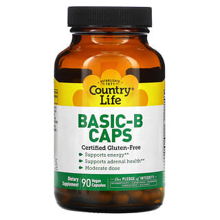 Country Life, Basic-B Caps, 90 capsules vegan