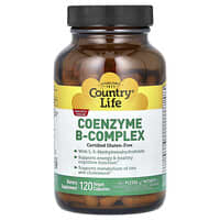 Country Life, 輔酶複合維生素 B 全素膠囊，120 粒全素膠囊