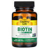 Biotina de alta potencia, 10 mg, 60 cápsulas veganas
