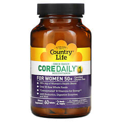 Country Life, Мультивитамины Core Daily-1 для женщин старше 50 лет, 60 таблеток