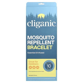 Cliganic, Mückenschutz-Armband, 10er-Pack