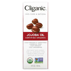 Cliganic, 100% чиста й натуральна олія жожоба, 120 мл (4 рідк. унції)