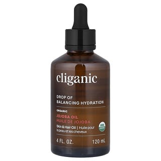 Cliganic, Органическое масло жожоба, 120 мл (4 жидк. унц.)